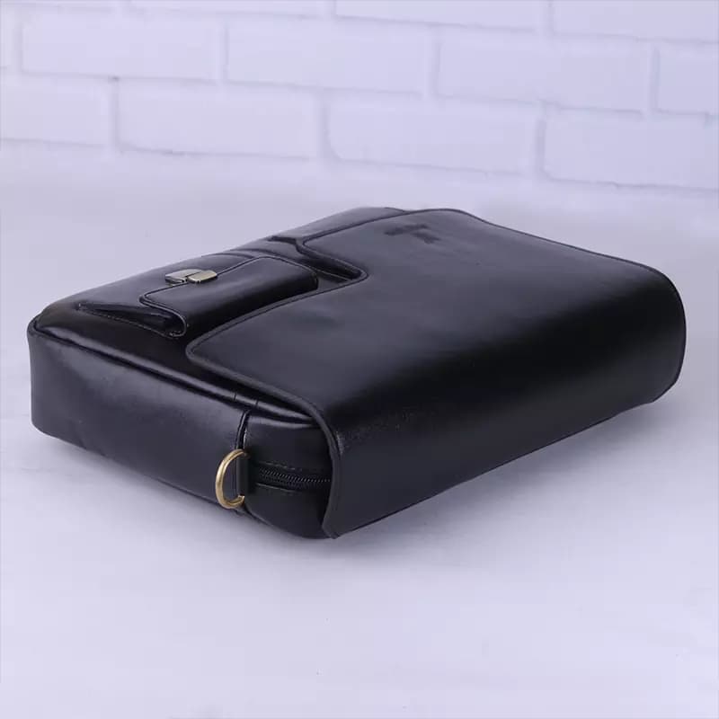 کیف بزرگ دوشی چرم چرمسال 727 — تصویر ۲