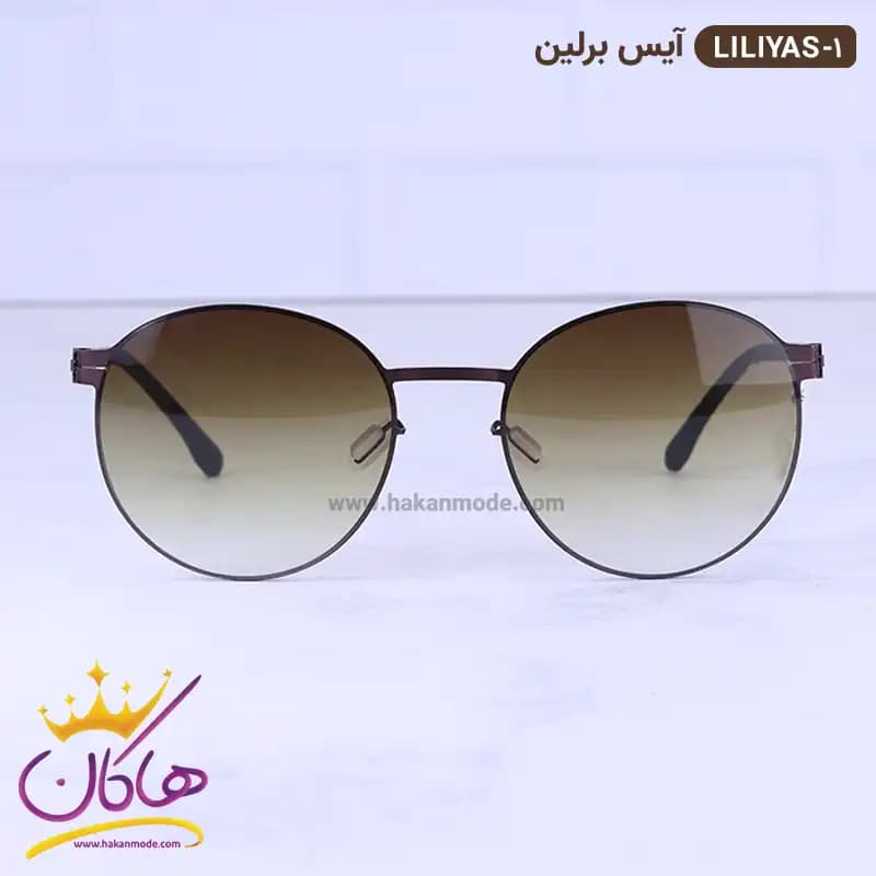 عینک آفتابی آیس برلین مردانه قهوه ای LILIYAS/1