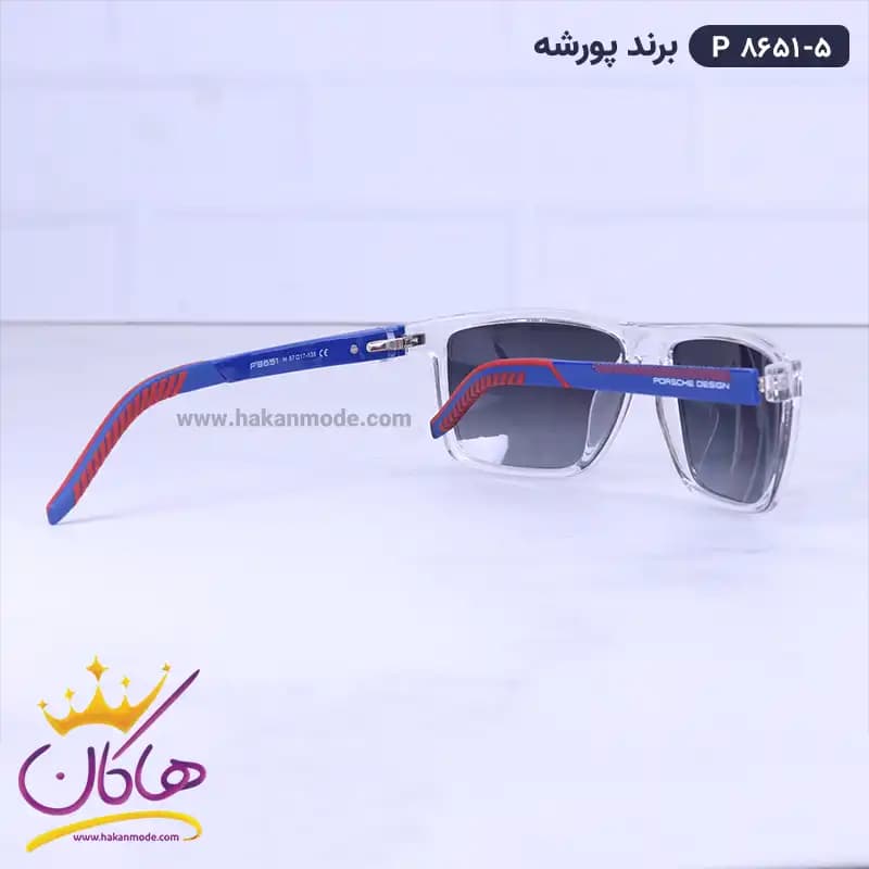 عینک آفتابی مردانه پورشه شیشه ای p8651/5 — تصویر ۳