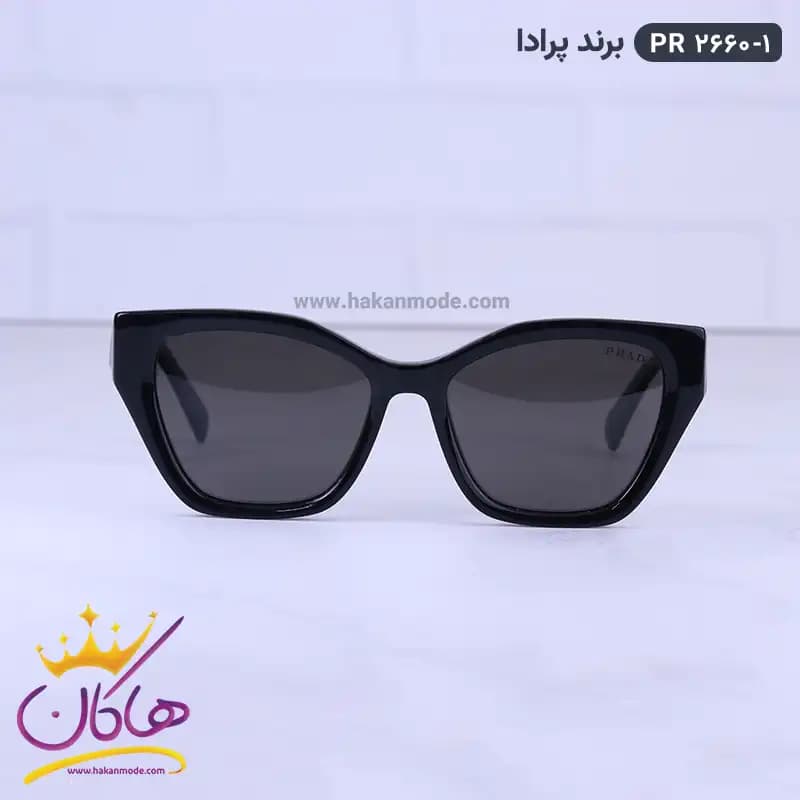 عینک آفتابی زنانه پرادا استیت مشکی PR 2660/1
