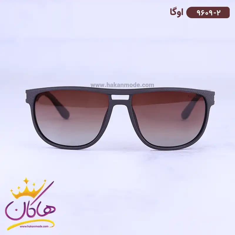 عینک آفتابی اوگا مردانه قهوه ای مدل 9609/2
