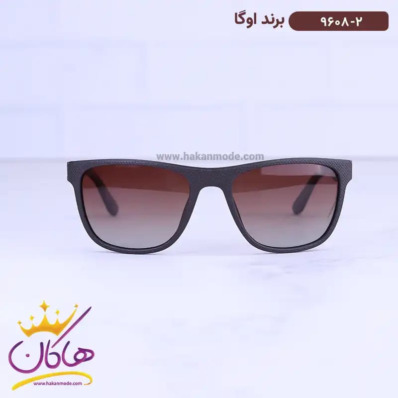 عینک آفتابی مردانه اوگا قهوه ای 9608/2