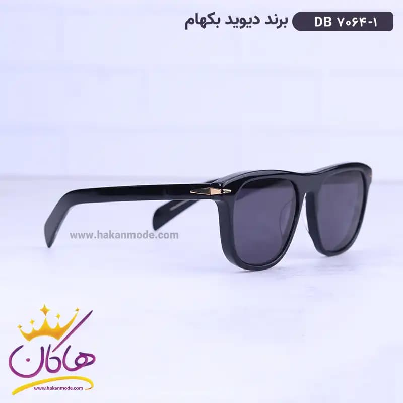 عینک آفتابی زنانه دیوید بکام مشکی DB 7064/1 — تصویر ۴