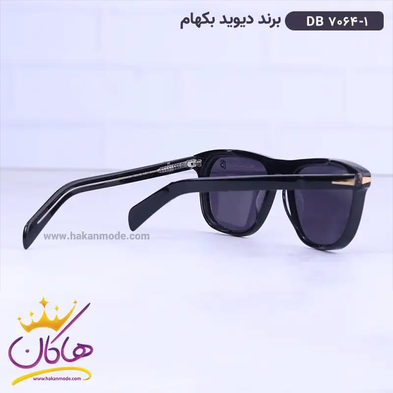 عینک آفتابی زنانه دیوید بکام مشکی DB 7064/1 — تصویر ۳