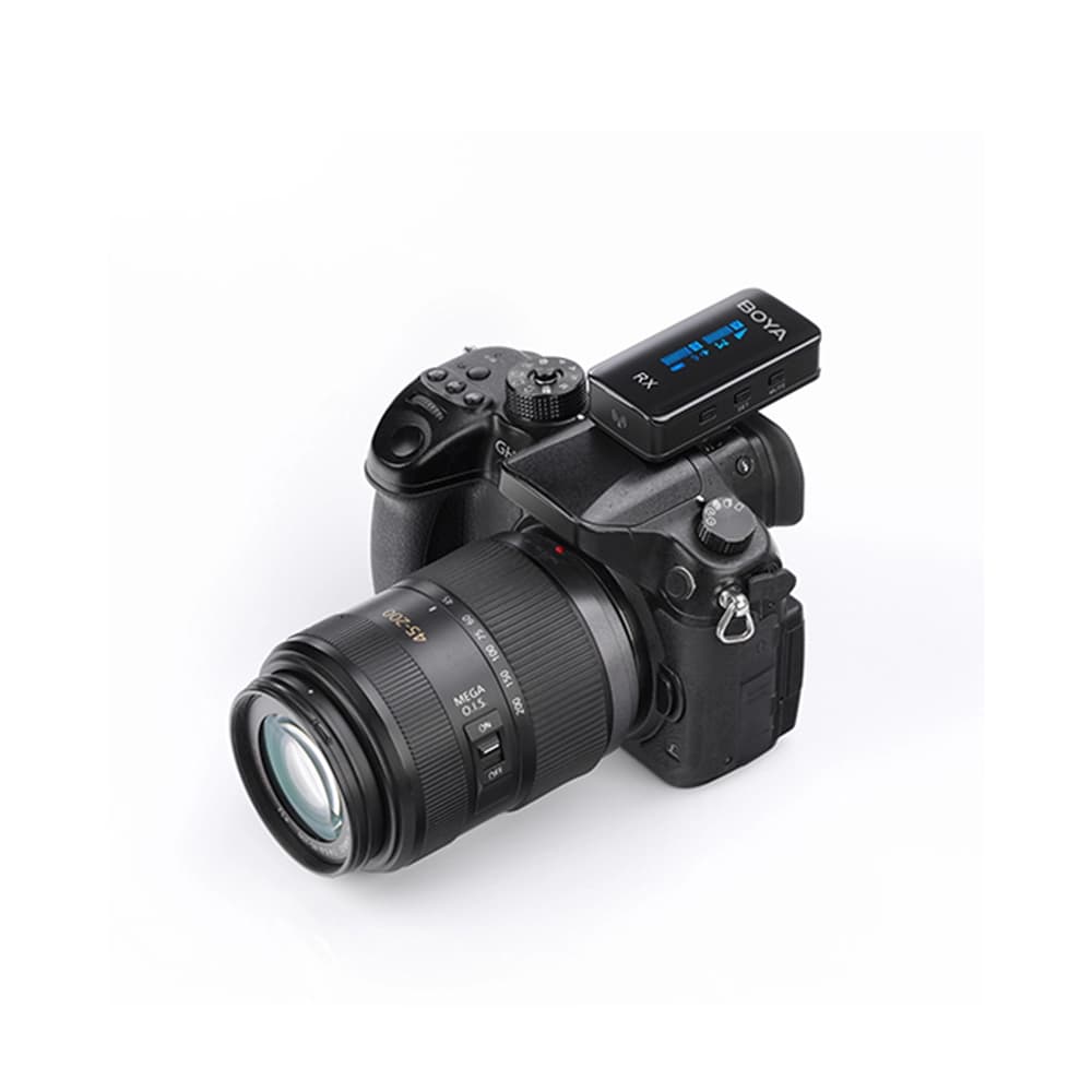 میکروفون یقه ای بی سیم بویا Boya BY-XM6-S2 Mini — تصویر ۳