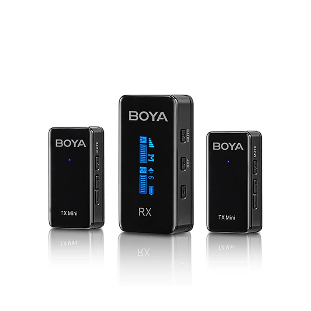 میکروفون یقه ای بی سیم بویا Boya BY-XM6-S2 Mini — تصویر ۴