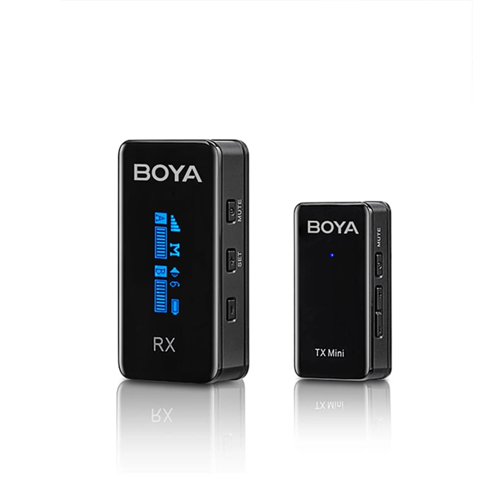 میکروفون یقه ای بی سیم بویا boya BY-XM6-S1 Mini — تصویر ۲