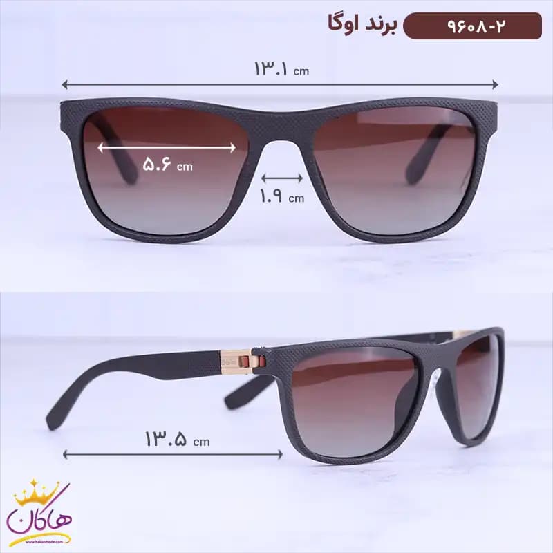عینک آفتابی لاگوست مردانه قهوه ای L 979/4 — تصویر ۲