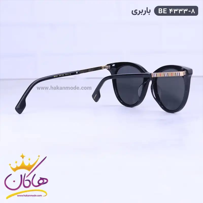 عینک آفتابی باربری زنانه پروانه ای BE 4333/8 — تصویر ۳