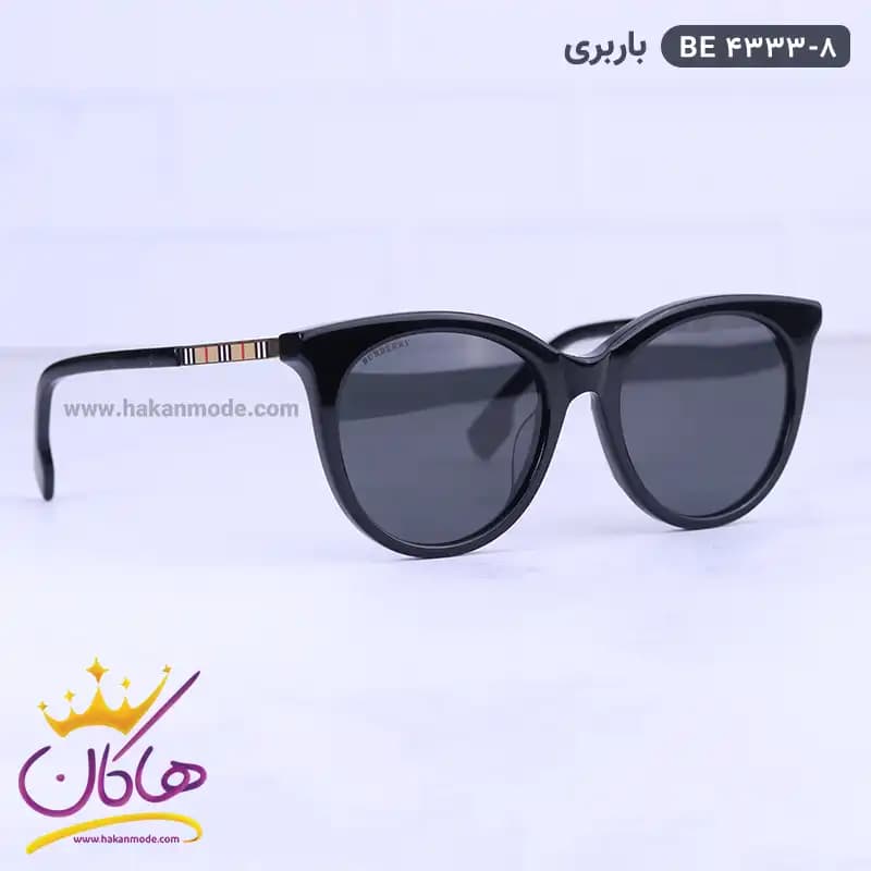 عینک آفتابی باربری زنانه پروانه ای BE 4333/8 — تصویر ۴