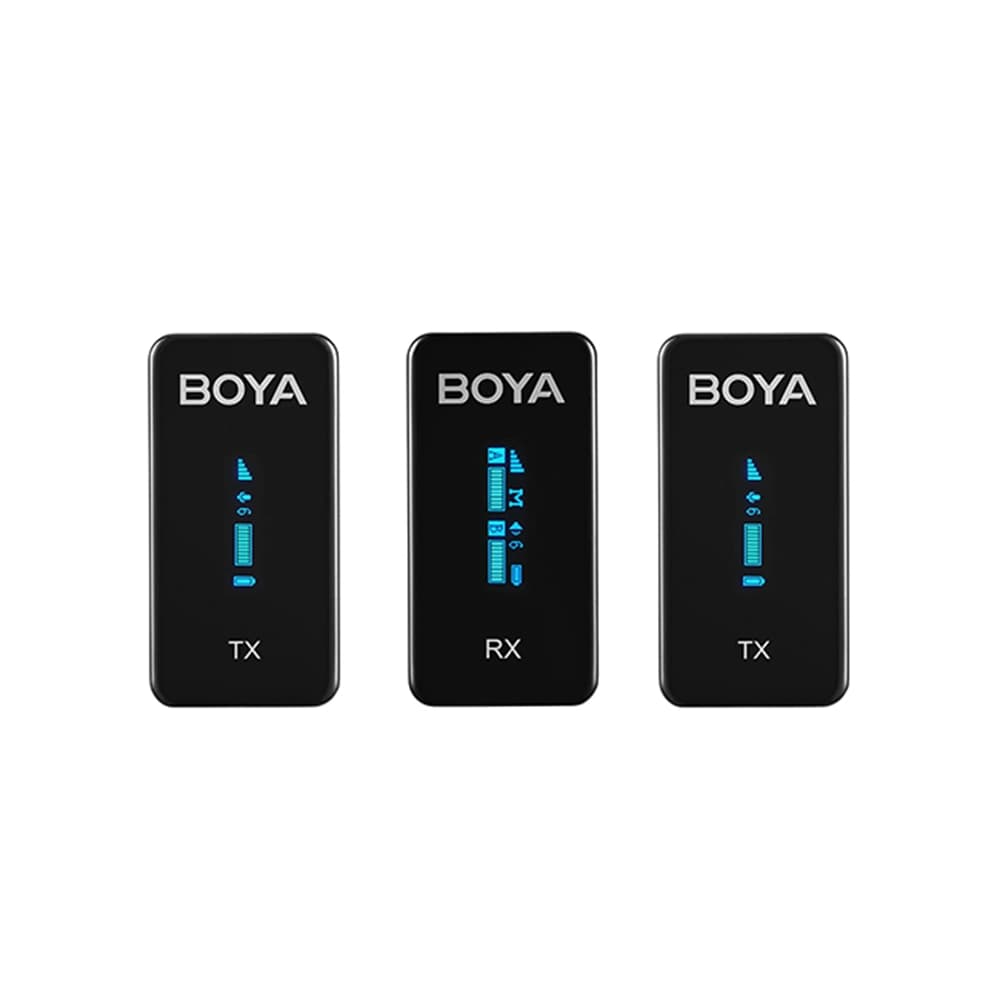 کیت میکروفون یقه ای بی سیم بویا Boya BY-XM6-S2 — تصویر ۳