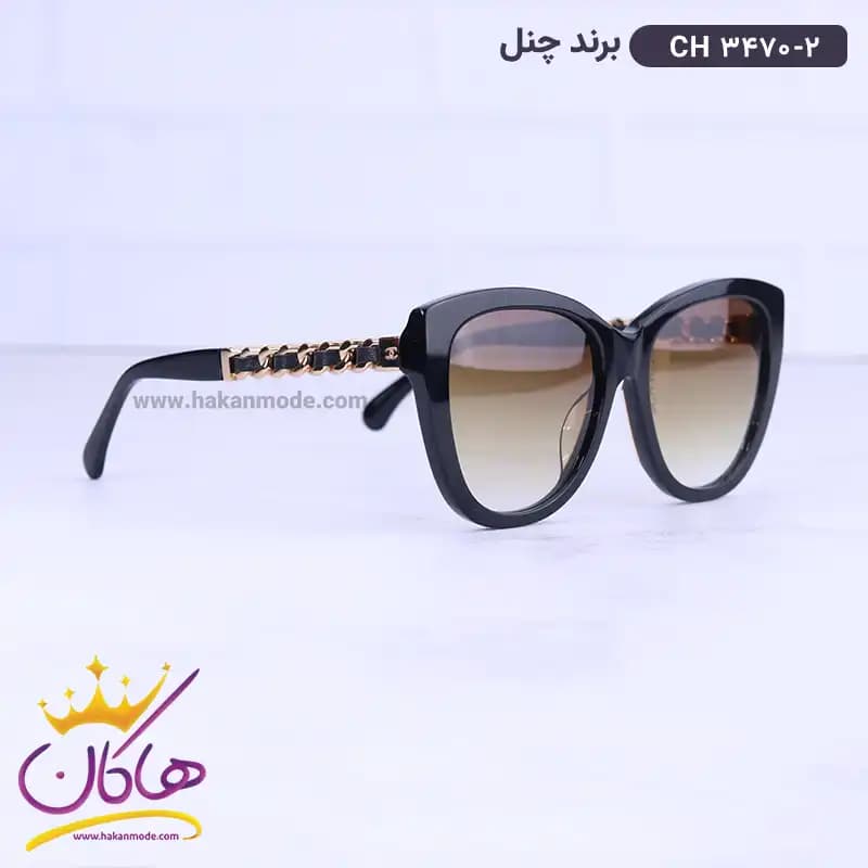عینک آفتابی زنانه شنل قهوه ای CH 3470/2 — تصویر ۴