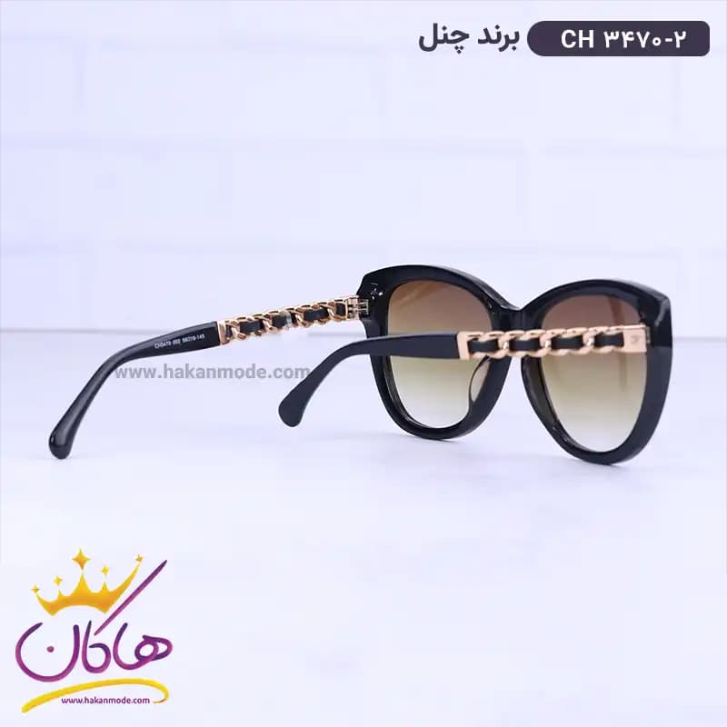 عینک آفتابی زنانه شنل قهوه ای CH 3470/2 — تصویر ۳