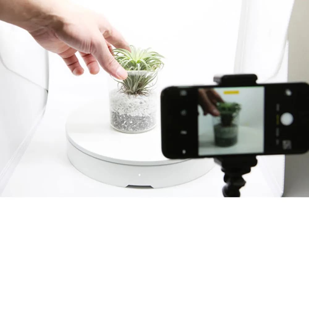 میز گردان عکاسی ORANGEMONKIE Foldio360 Smart Turntable — تصویر ۵