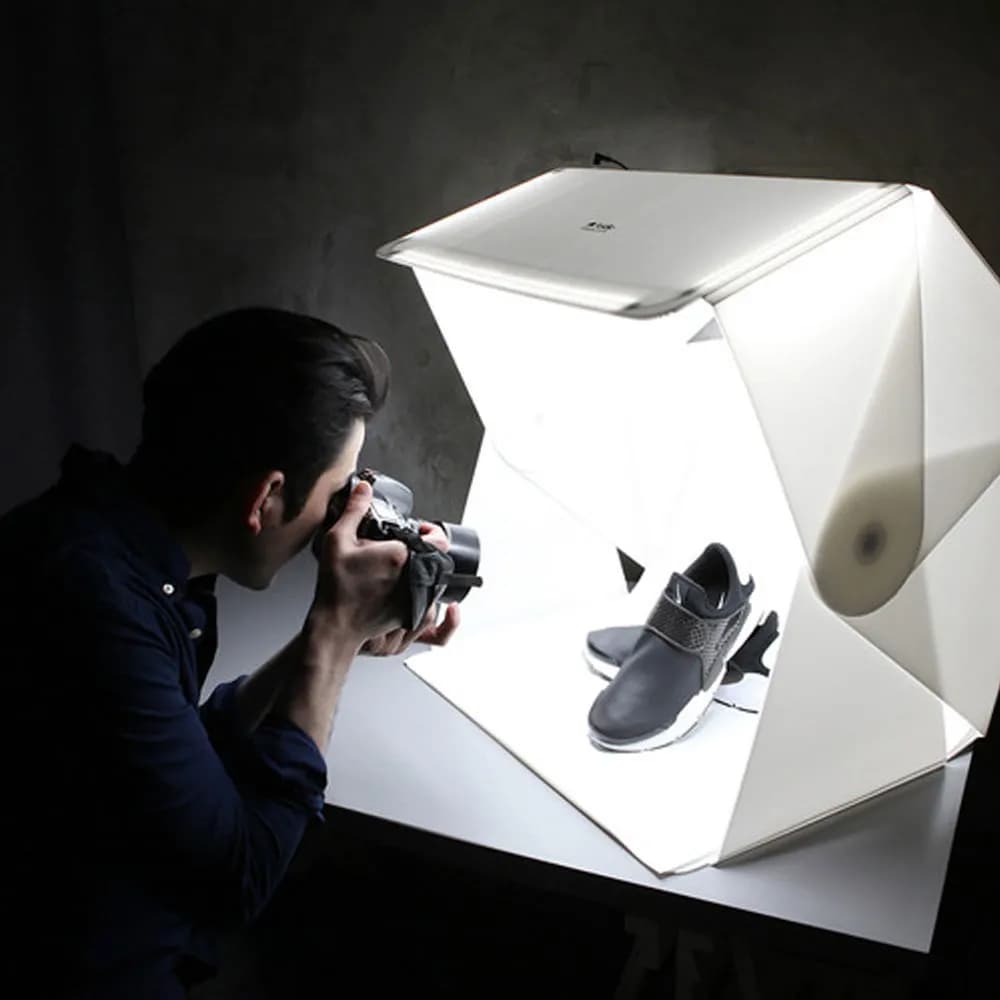 خیمه نور ORANGEMONKIE Foldio3 25″ Mini Studio — تصویر ۲
