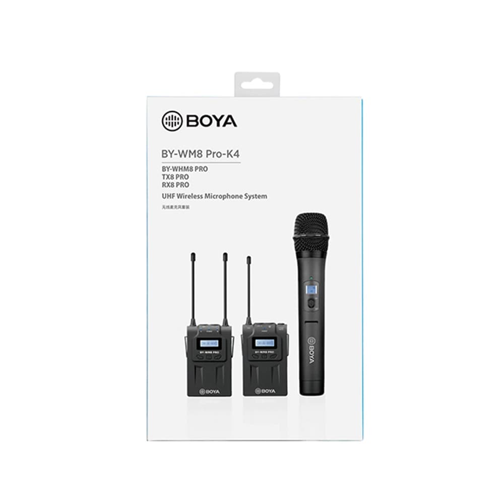 میکروفون بی سیم دستی بویا Boya BY-WM8 Pro-K4 — تصویر ۳