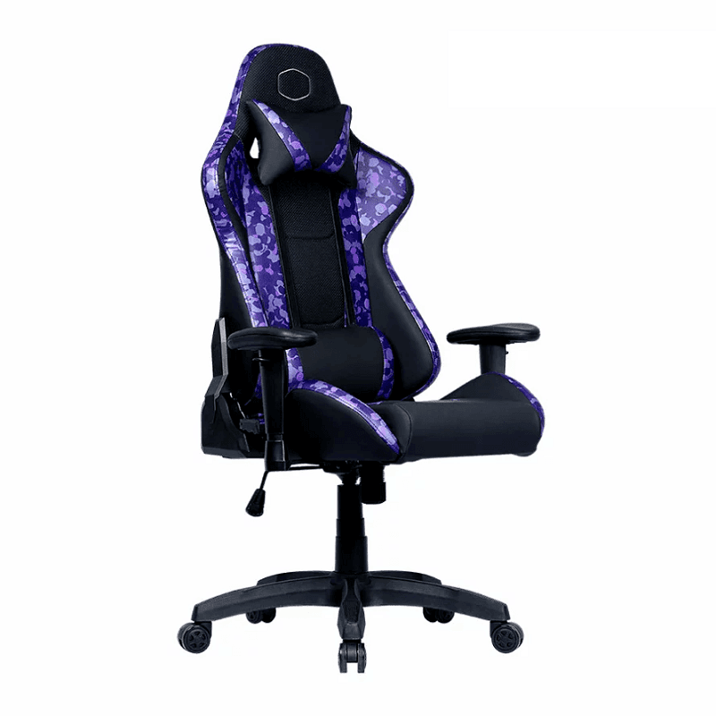 صندلی گیمینگ کولر مستر Caliber R1S CAMO Purple — تصویر ۲