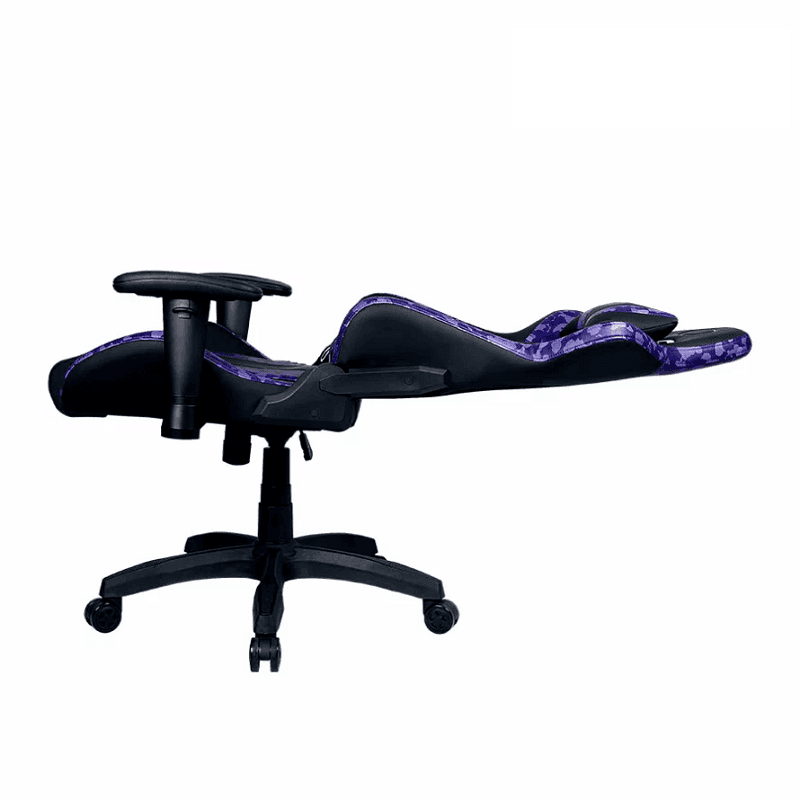 صندلی گیمینگ کولر مستر Caliber R1S CAMO Purple — تصویر ۵