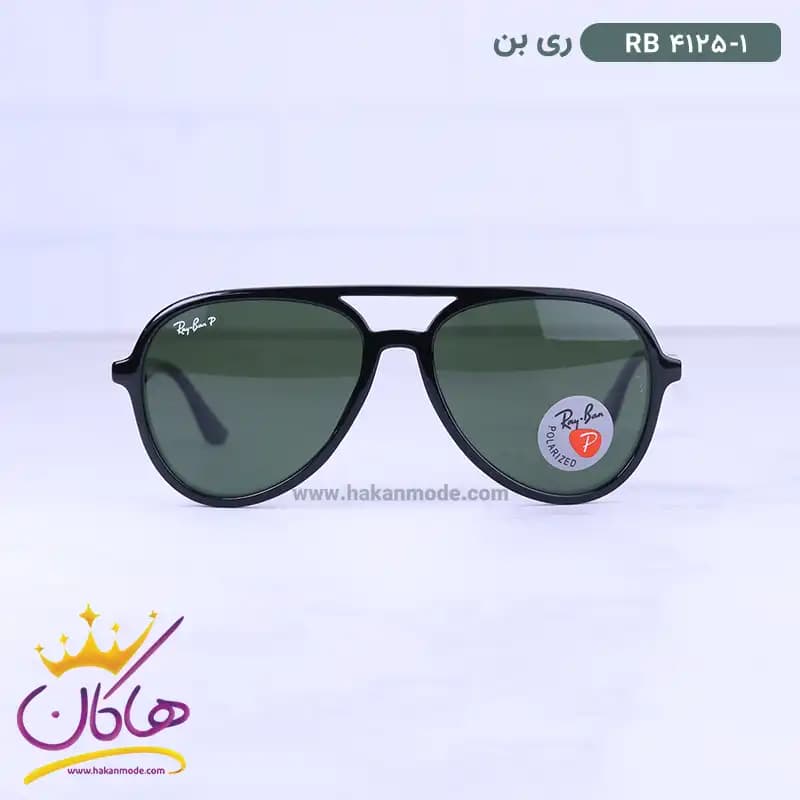 عینک آفتابی ری بن مردانه خلبانی RB 4125/1