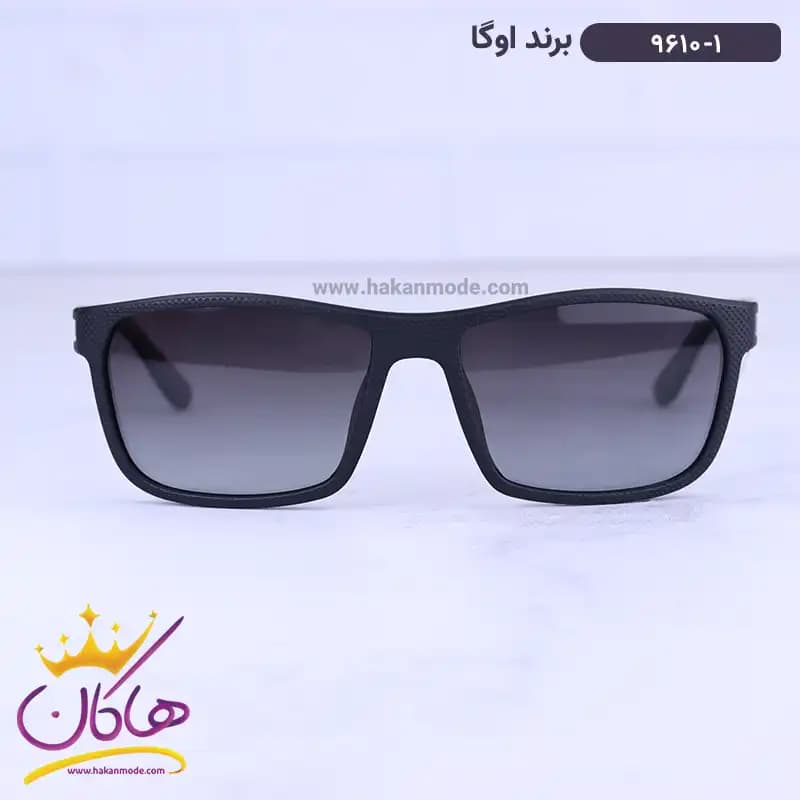 عینک آفتابی مردانه اوگا مشکی 9610/1