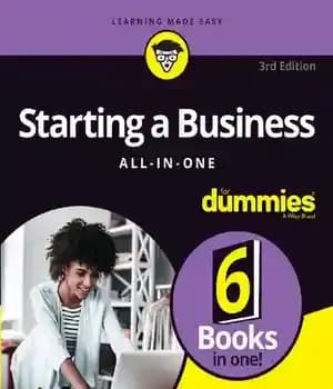 دانلود کتاب STARTING A BUSINESS ALL-IN-ONE FOR DUMMIES – راه اندازی یک کسب و کار همه کاره برای آدمک ها