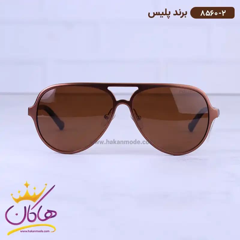 عینک آفتابی پلیس مردانه قهوه ای 8560/2