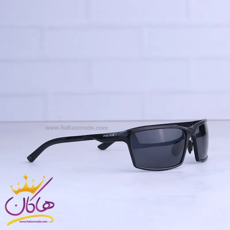 عینک آفتابی پلیس مردانه آلومینیوم مشکی 8258/1 — تصویر ۴