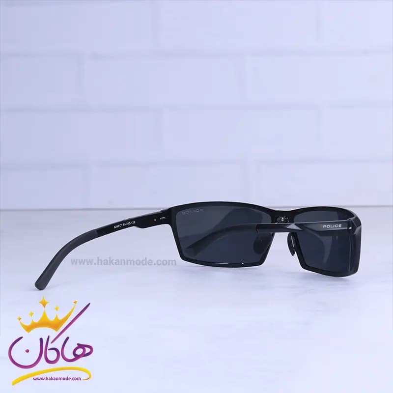 عینک آفتابی پلیس مردانه آلومینیوم مشکی 8258/1 — تصویر ۳