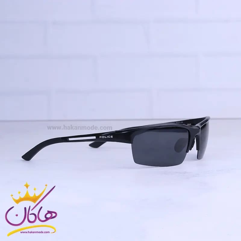 عینک آفتابی پلیس مردانه آلومینیوم نیم فریم 8569/1 — تصویر ۴