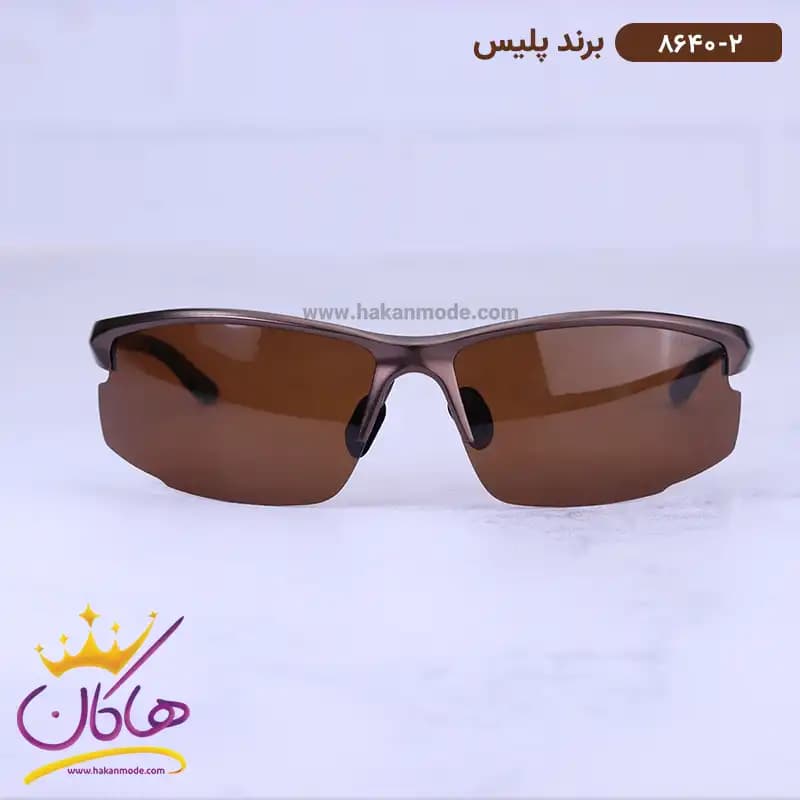 عینک آفتابی مردانه پلیس قهوه ای 8640/2