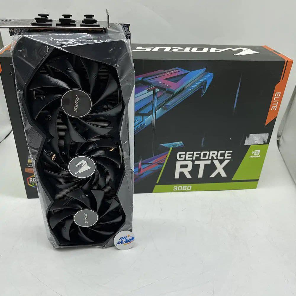کارت گرافیک Gigabyte AORUS GeForce RTX 3060 ELITE ظرفیت 12 گیگابایت — تصویر ۲