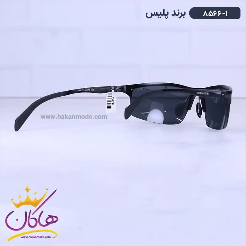 عینک آفتابی مردانه پلیس نیم فریم 8566/1 — تصویر ۳
