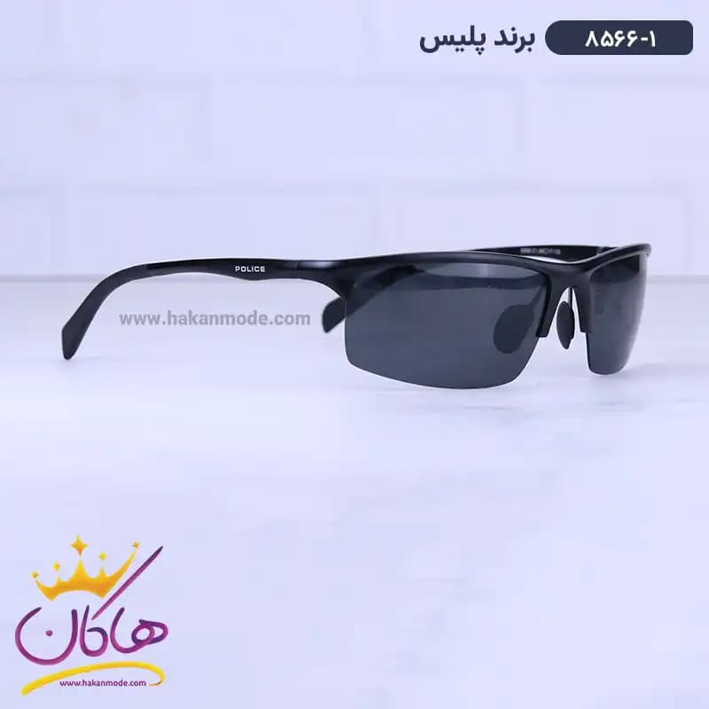 عینک آفتابی مردانه پلیس نیم فریم 8566/1 — تصویر ۴