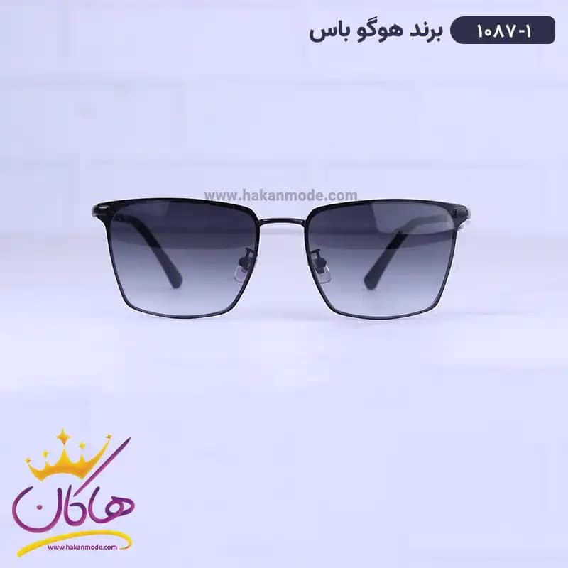 عینک آفتابی هوگو باس مردانه مشکی 1087/1