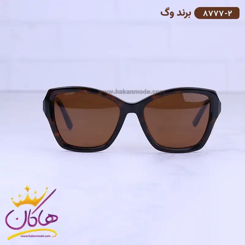عینک آفتابی وگو زنانه استیت قهوه ای 8777