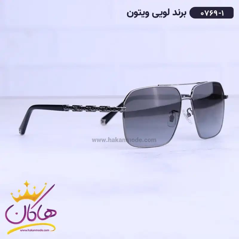 عینک آفتابی مردانه لویی ویتون فلزی 0769/1 — تصویر ۴