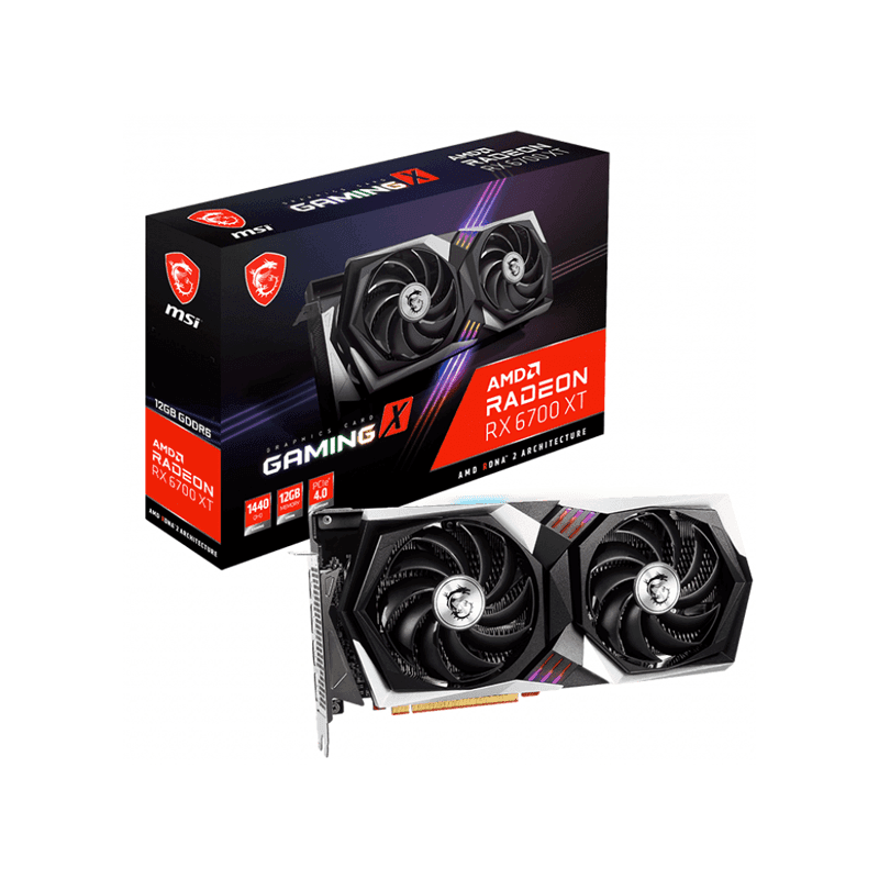 کارت گرافیک استوک ام اس آی MSI RX 6700 XT GAMING X 12GB