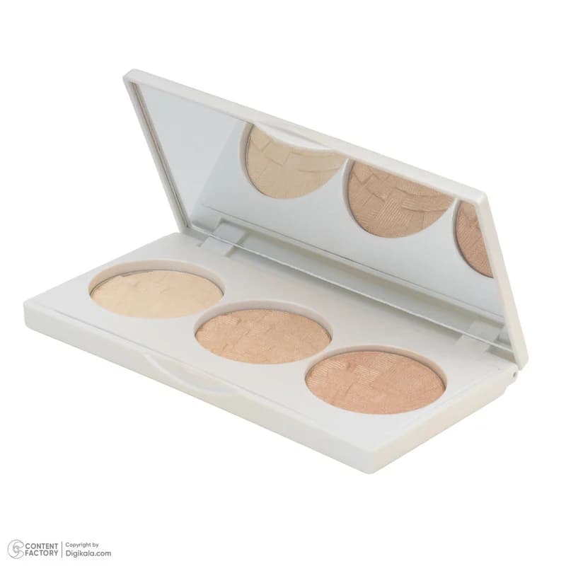 پالت هایلایتر کابرینی مدل MANIZER SISTERS شماره 01-02-04 — تصویر ۵