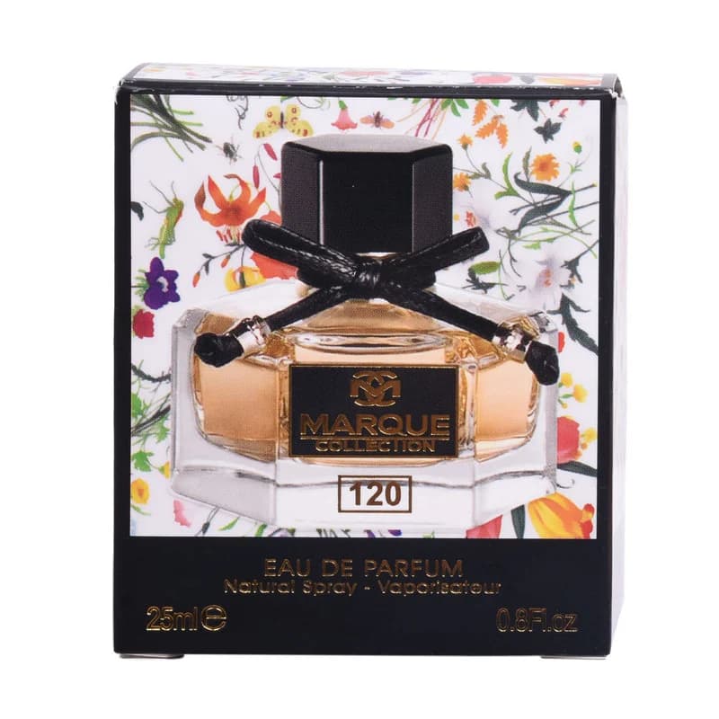 عطر جیبی زنانه مارکویی کالکشن مدل Gucci Flora by Gucci کد 120 حجم 25 میلی لیتر — تصویر ۴