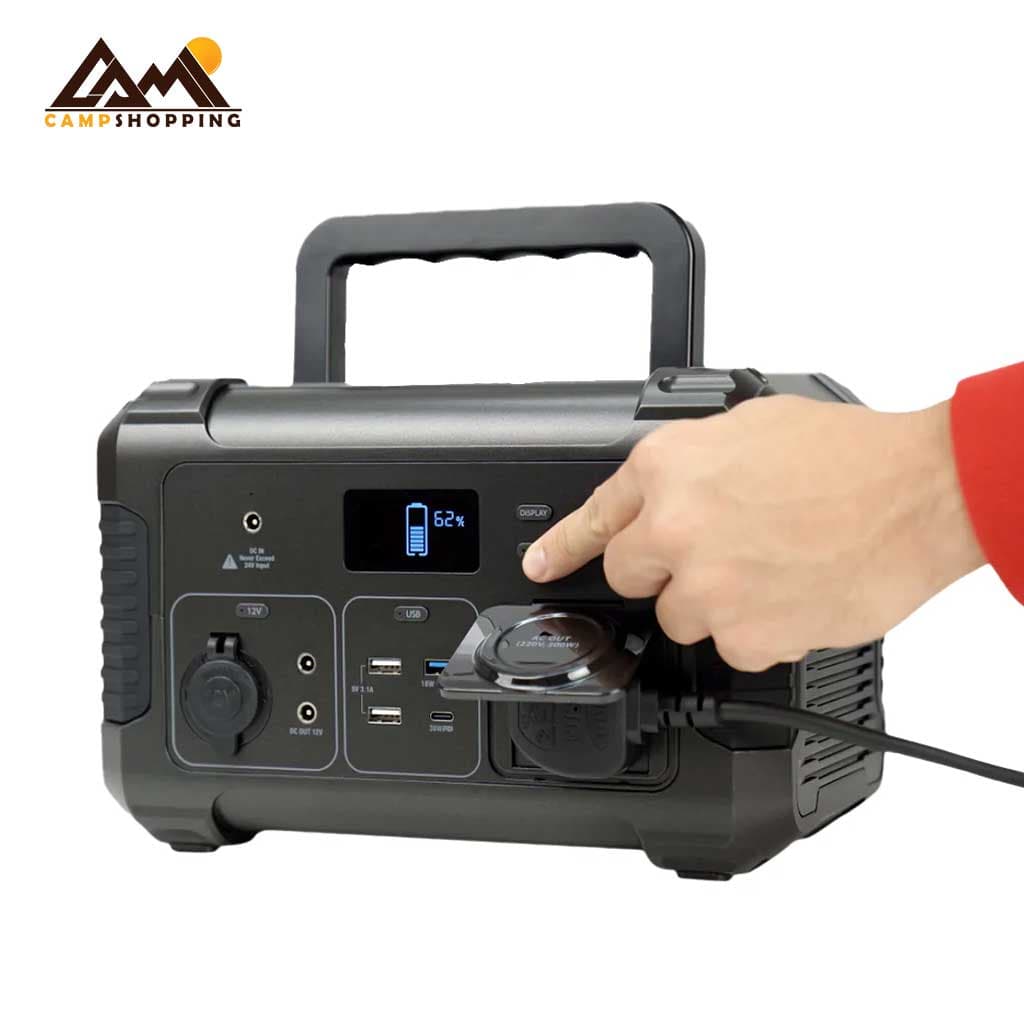 پاورژنراتور پاورولوجی 500 وات مدل PGN500PDBK – ظرفیت 140400 میلی آمپر — تصویر ۳