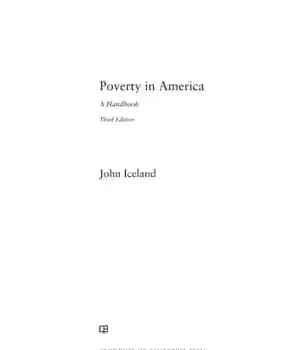 دانلود کتاب Poverty in America: a handbook – فقر در آمریکا: کتاب راهنما