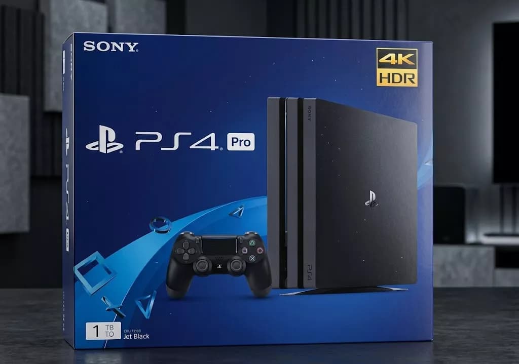 PS4 Pro کپی‌خور 1 ترابایت (استوک) ( همراه دسته اصلی + لوازم و کارتن ) — تصویر ۶