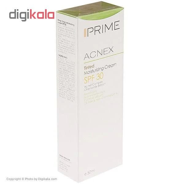 کرم مرطوب‌کننده رنگی پرایم مدل Acnex Tinted SPF 30 حجم 50 میلی‌لیتر — تصویر ۵