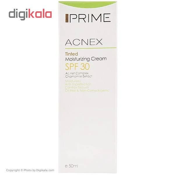 کرم مرطوب‌کننده رنگی پرایم مدل Acnex Tinted SPF 30 حجم 50 میلی‌لیتر — تصویر ۴