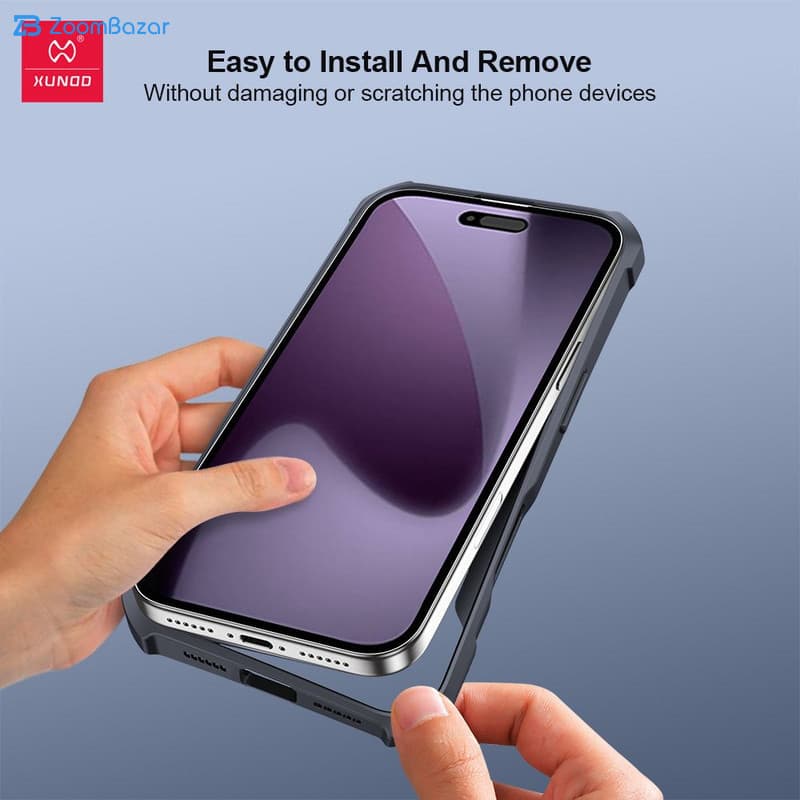 قاب اپیکوی مدل Xundd Rotating 360 Magnetic مناسب برای گوشی موبایل اپل iPhone 17 — تصویر ۲