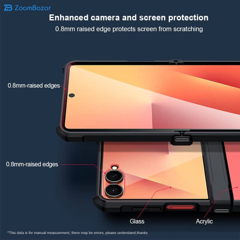 قاب اپیکوی مدل Xundd Magnetic مناسب برای گوشی موبایل سامسونگ Galaxy Z Flip 7 — تصویر ۸