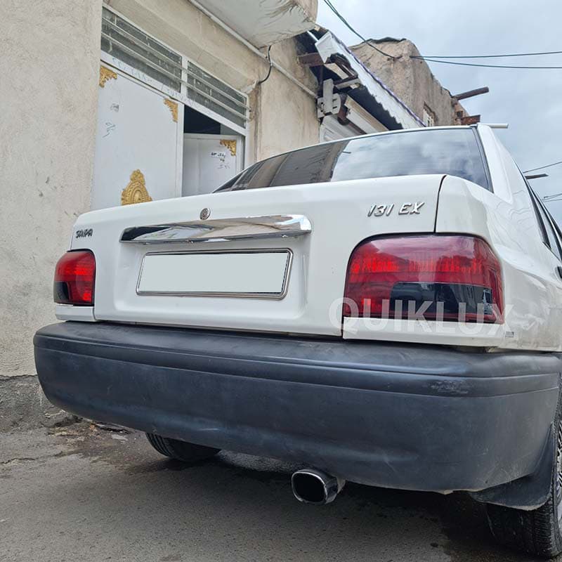 قاب طرح استیل دستگیره صندوق پراید — تصویر ۴