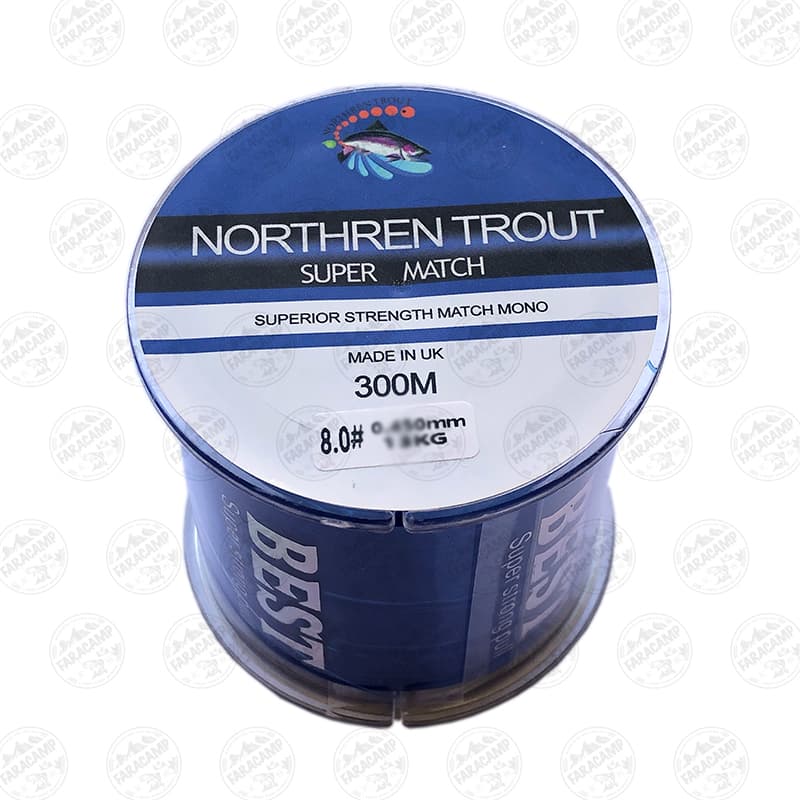 نخ ماهیگیری مونو Northren Trout سایز ۰/۴۵ ۳۰۰متری — تصویر ۶