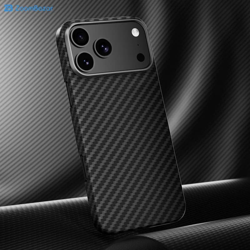 قاب اپیکوی مدل Slim Carbonic Fiber Magnetic مناسب برای گوشی موبایل اپل iPhone 17 Pro Max — تصویر ۱۲