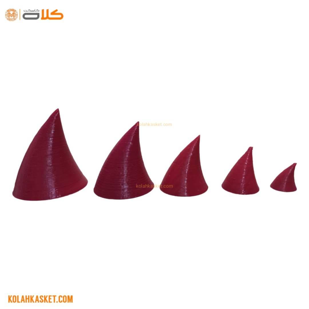 شاخ کلاه کاسکت 5 تکه | مدل R-22 — تصویر ۲